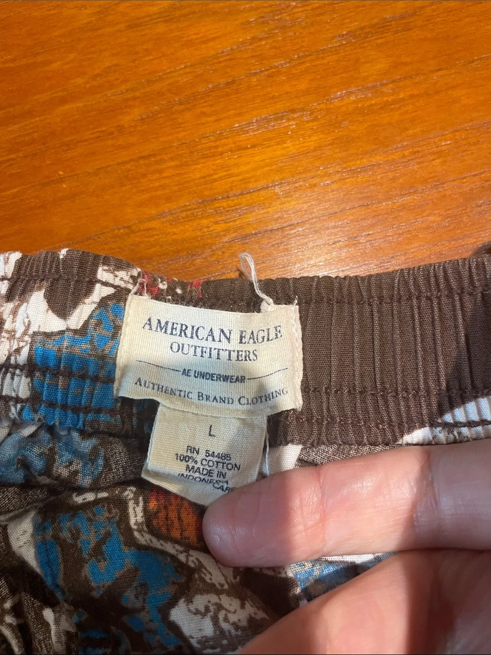 American Eagle vintage boxers Hawaiian theme